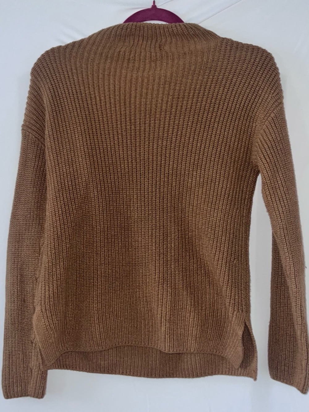 Banana Republic Brown Knit Sweater XS Cozy Minimalist Fall Essential Women's